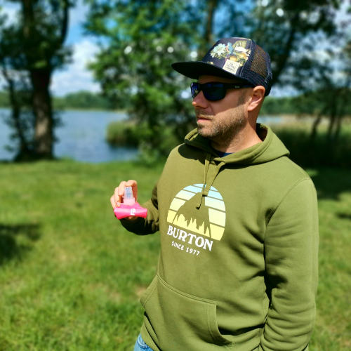 soft flask 250 ml różowy